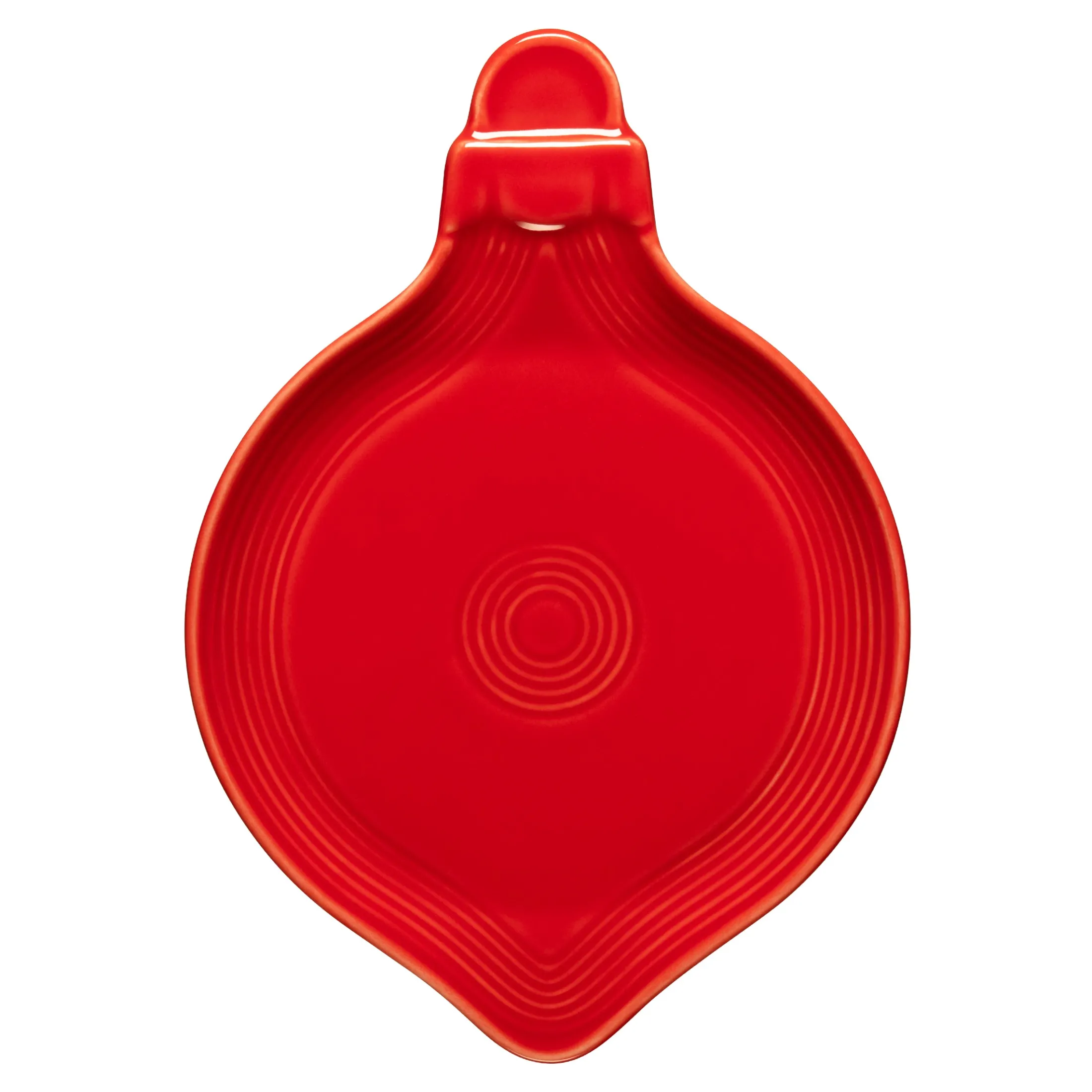 8 3/4 Inch Ornament Shaped Plate