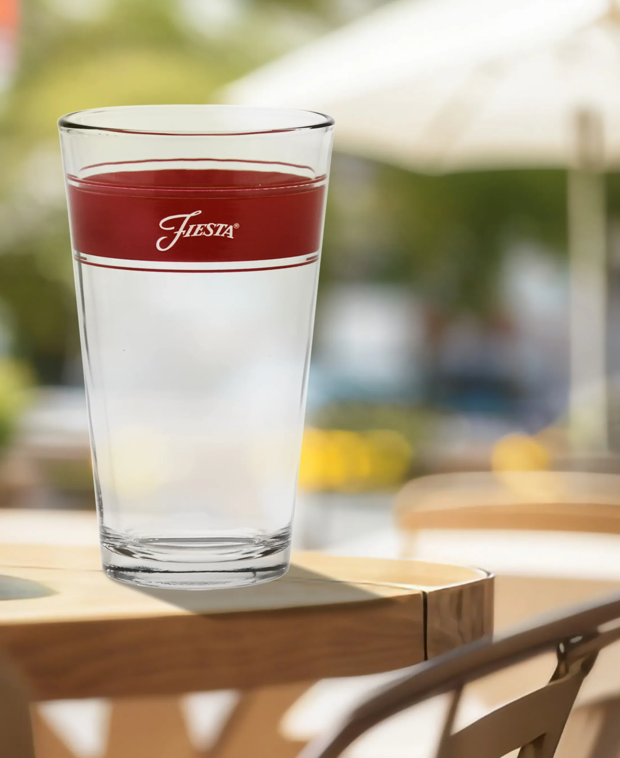 16 oz. Fiesta® Frame Cooler Scarlet - Set of 4