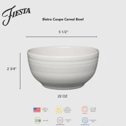 Bistro Coupe 5 1/2 Inch Cereal Bowl 22 OZ