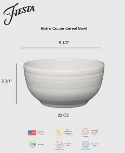 Bistro Coupe 5 1/2 Inch Cereal Bowl 22 OZ Foundry