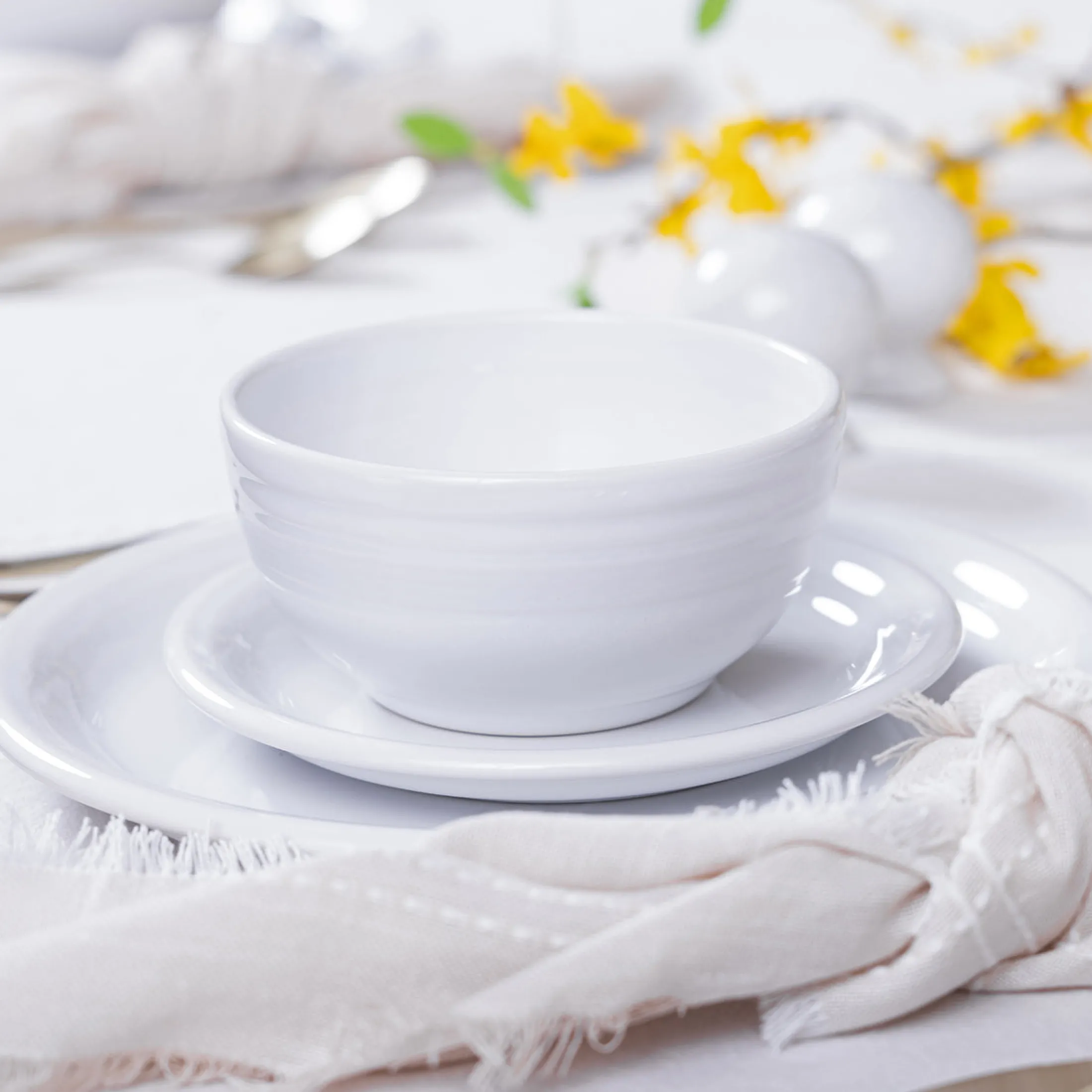 Bistro Coupe 12-Piece Dinnerware Set, Service for 4