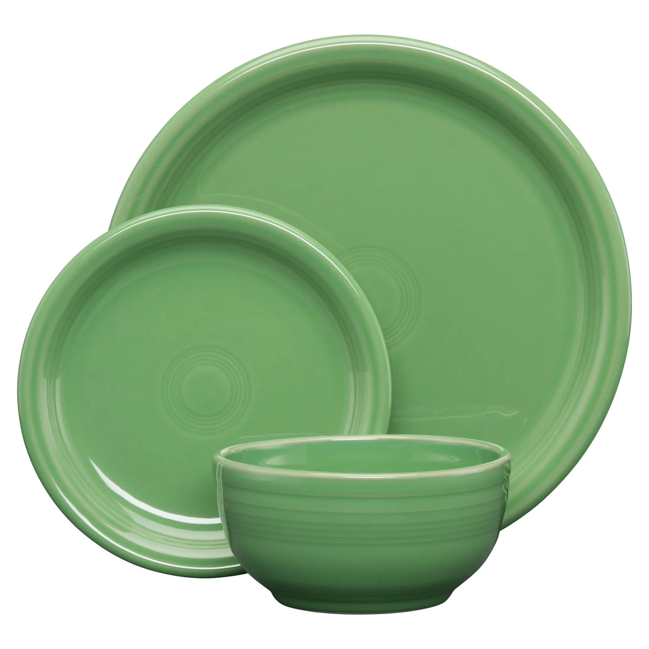 Bistro Coupe 3-Piece Place Setting, Service for 1