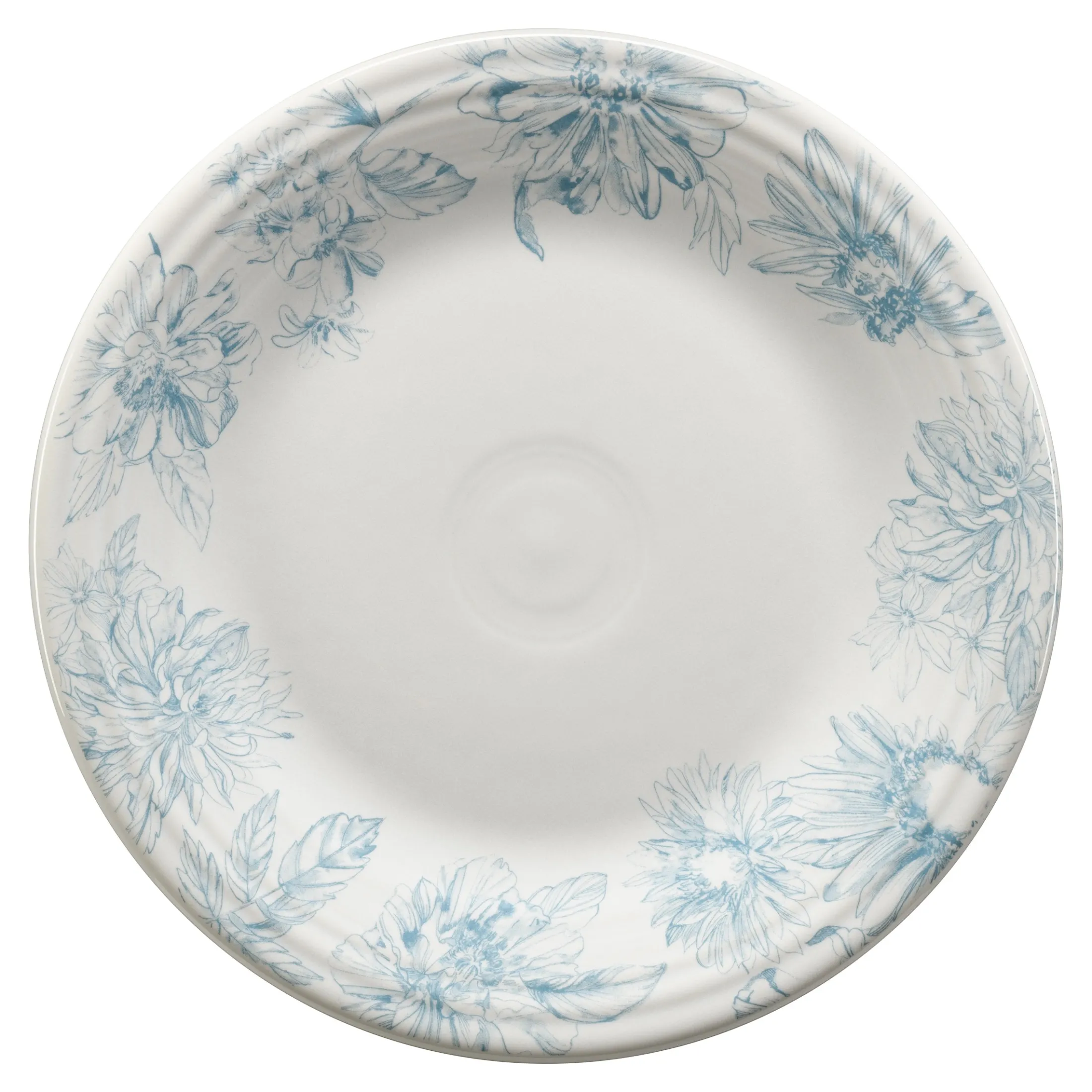 Botanical Floral Classic Rim 10 1/2 Inch Dinner Plate