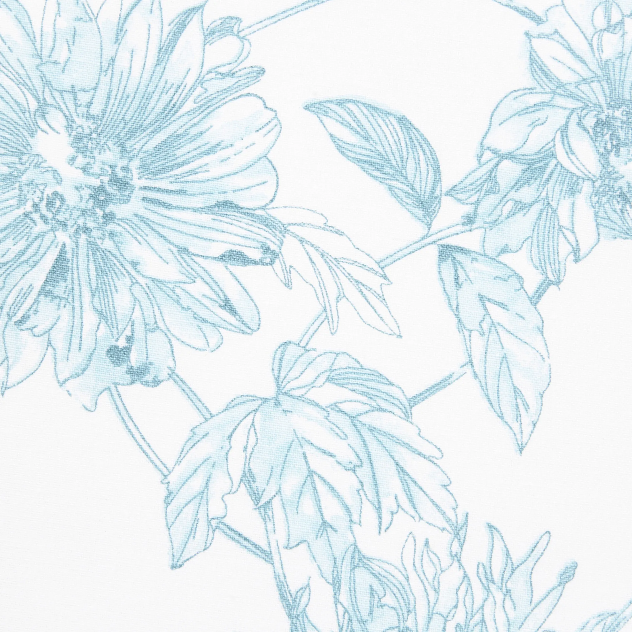 Botanical Floral Napkin Set of 4