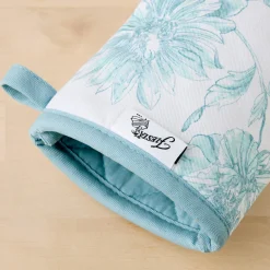 Botanical Floral 4-Pack Oven Mitt Set