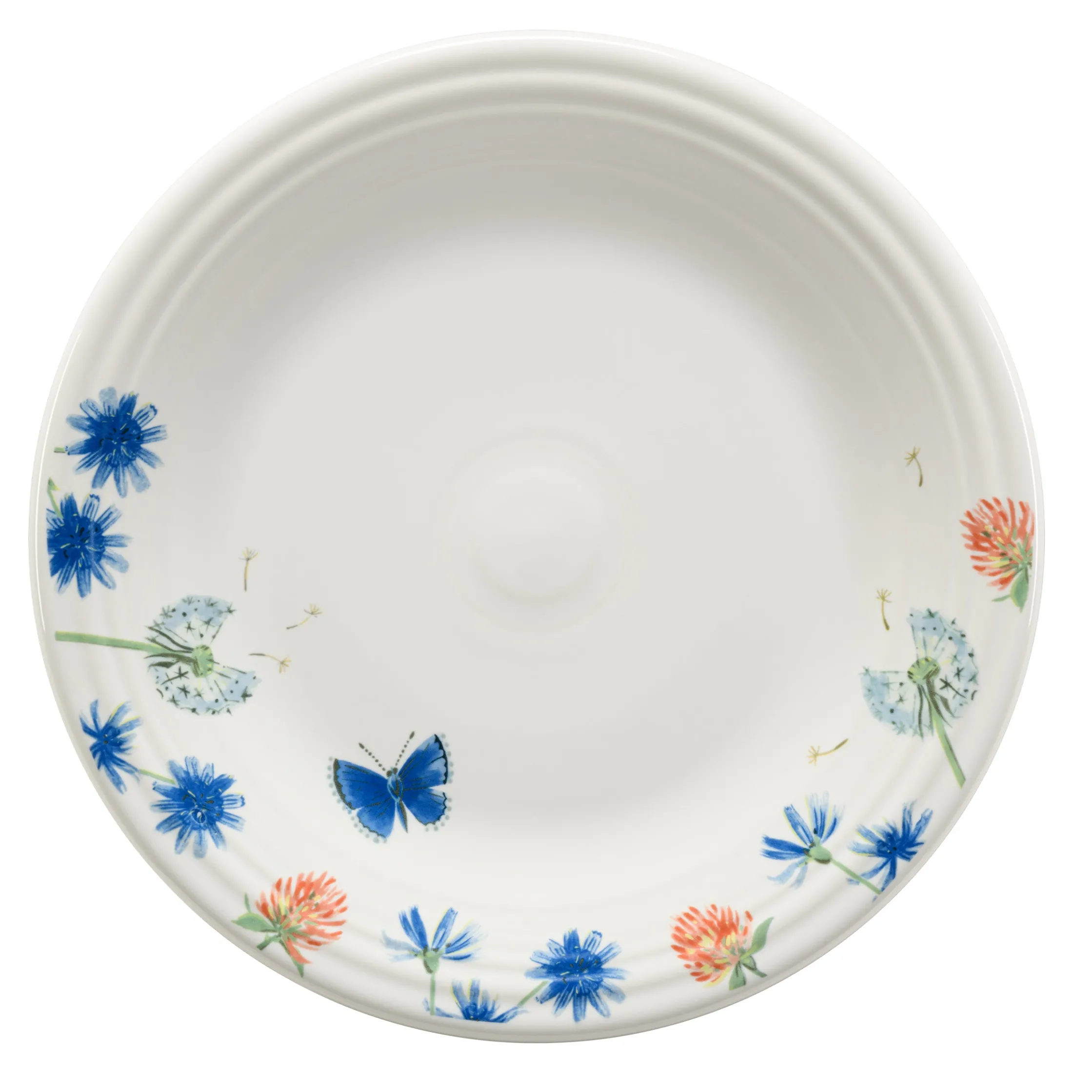 Breezy Floral Classic Rim 10 1/2 Inch Dinner Plate