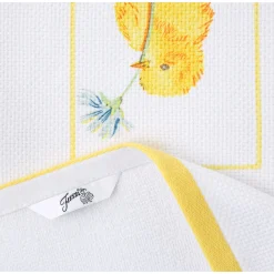Breezy Floral Easter Chick Kitchen Towels 2-Pack Set