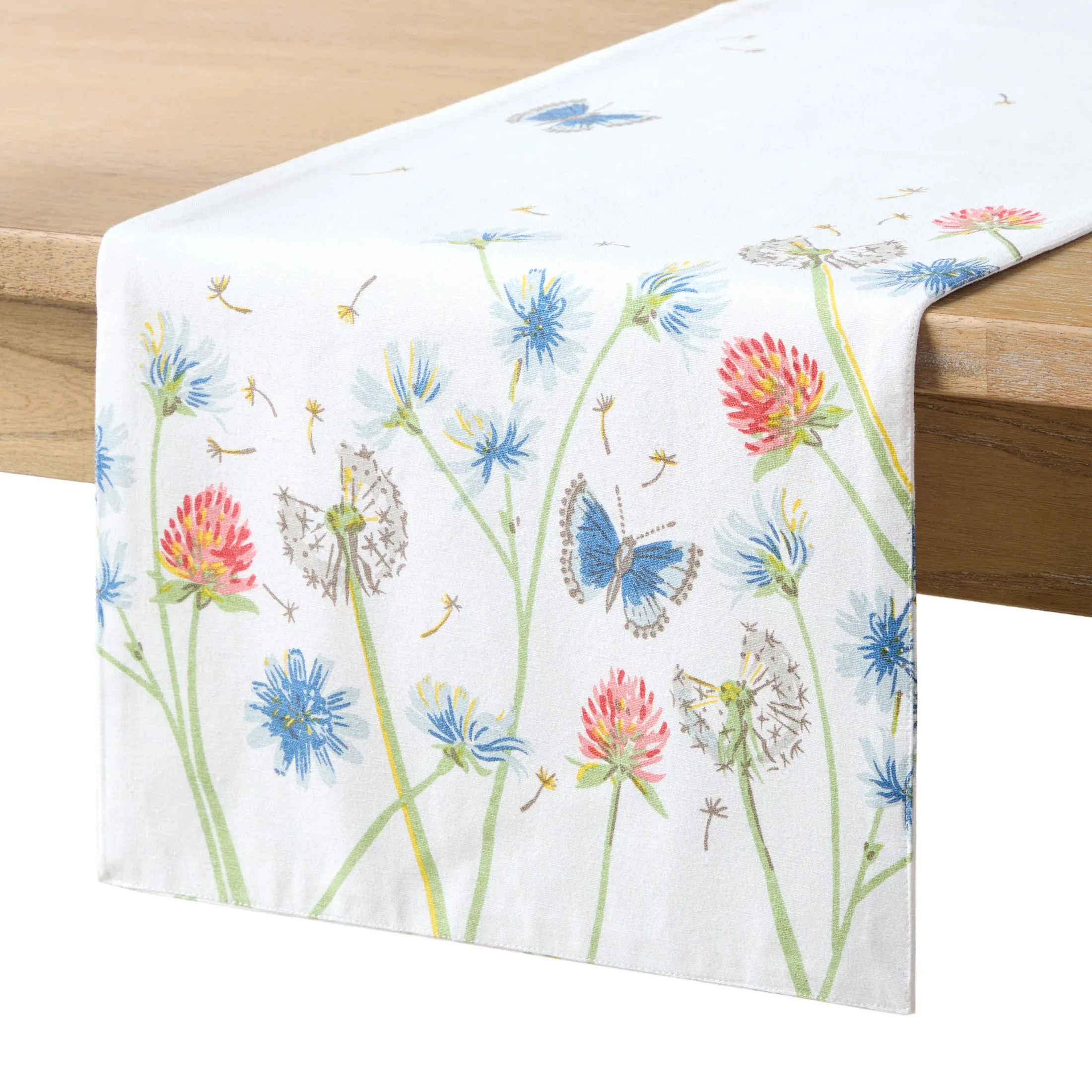 Breezy Floral Table Runner