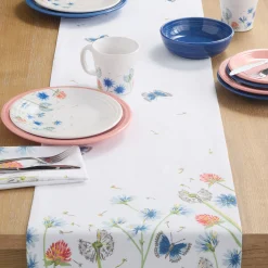 Breezy Floral Table Runner