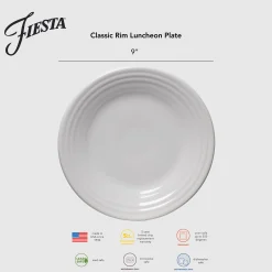 Classic Rim 9 Inch Luncheon Plate