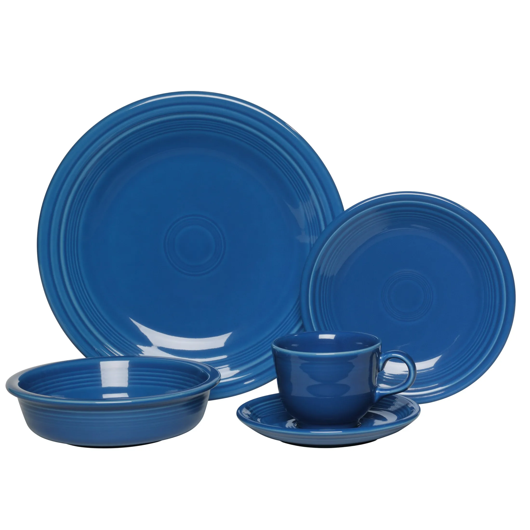 Classic Rim 5-Piece Place Setting, Service for 1