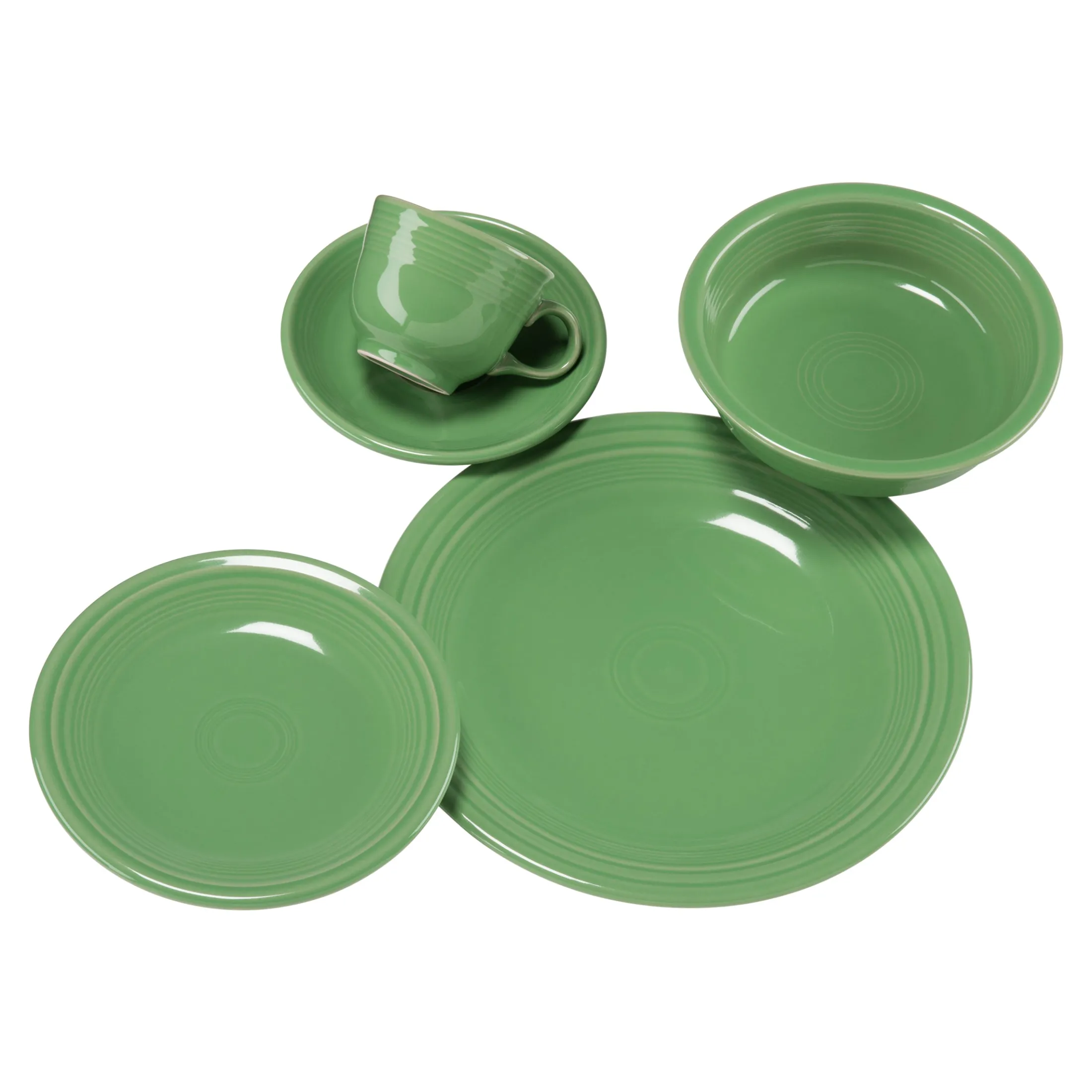 Classic Rim 5-Piece Place Setting, Service for 1