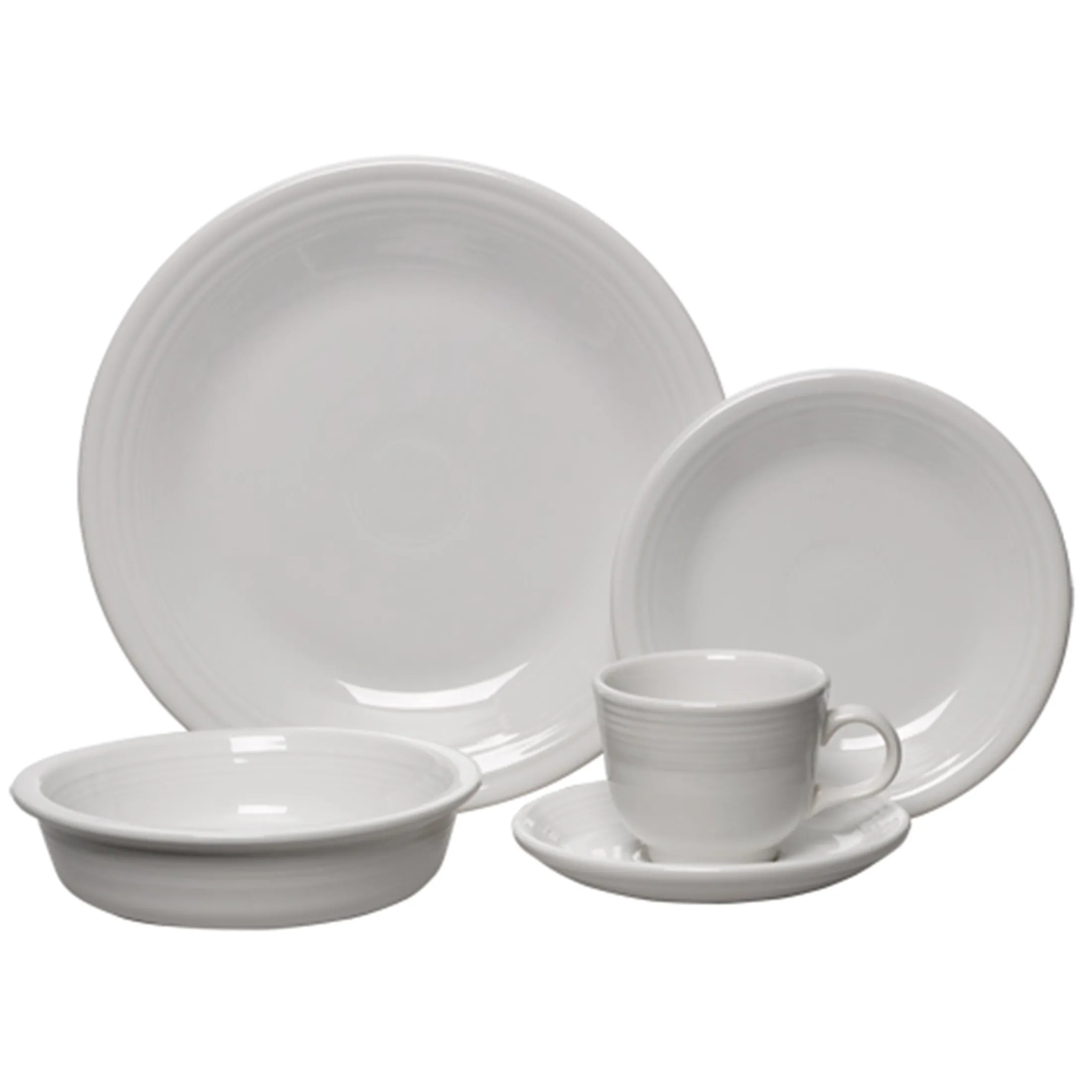 Classic Rim 5-Piece Place Setting, Service for 1