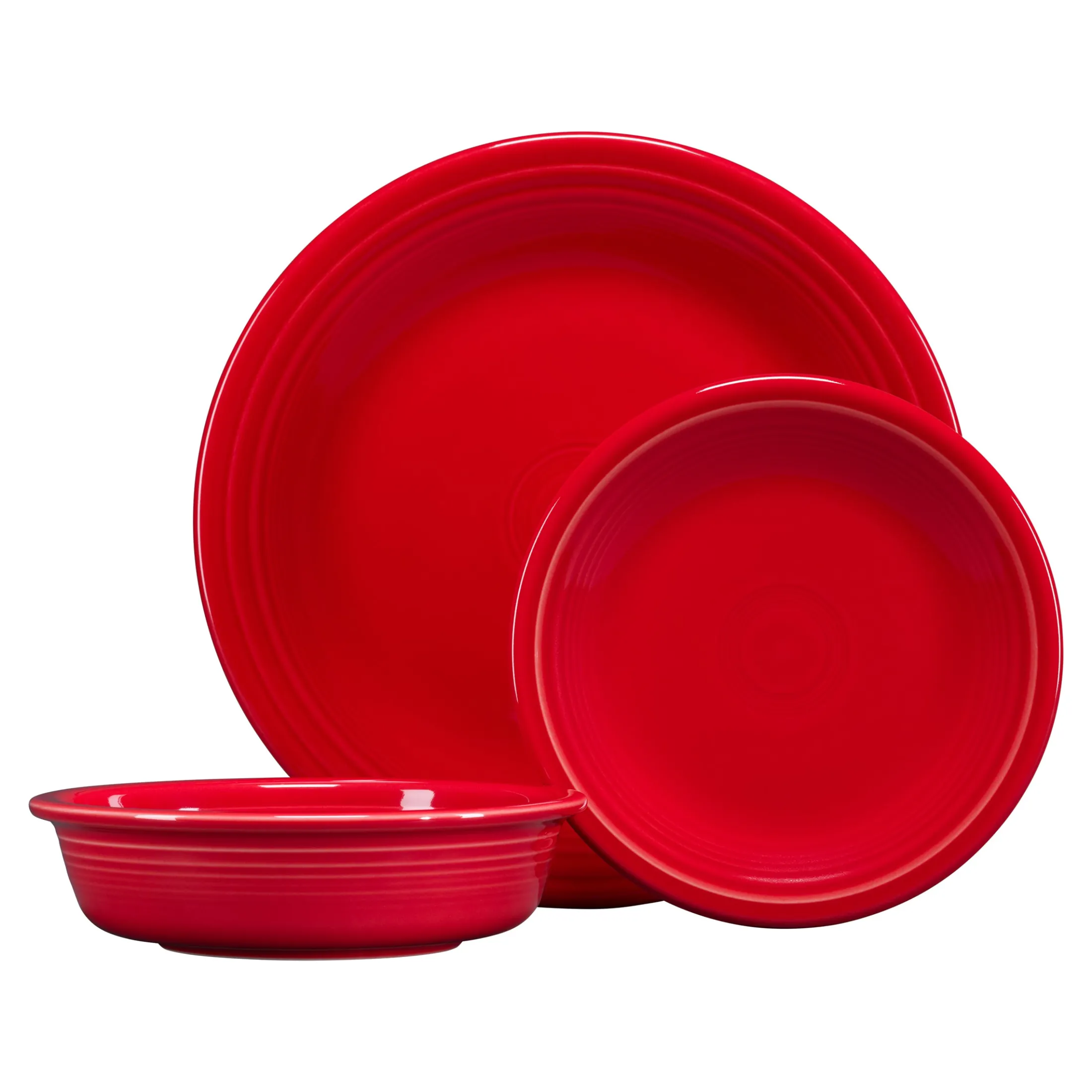 Classic Rim 3-Piece Place Setting, Service for 1