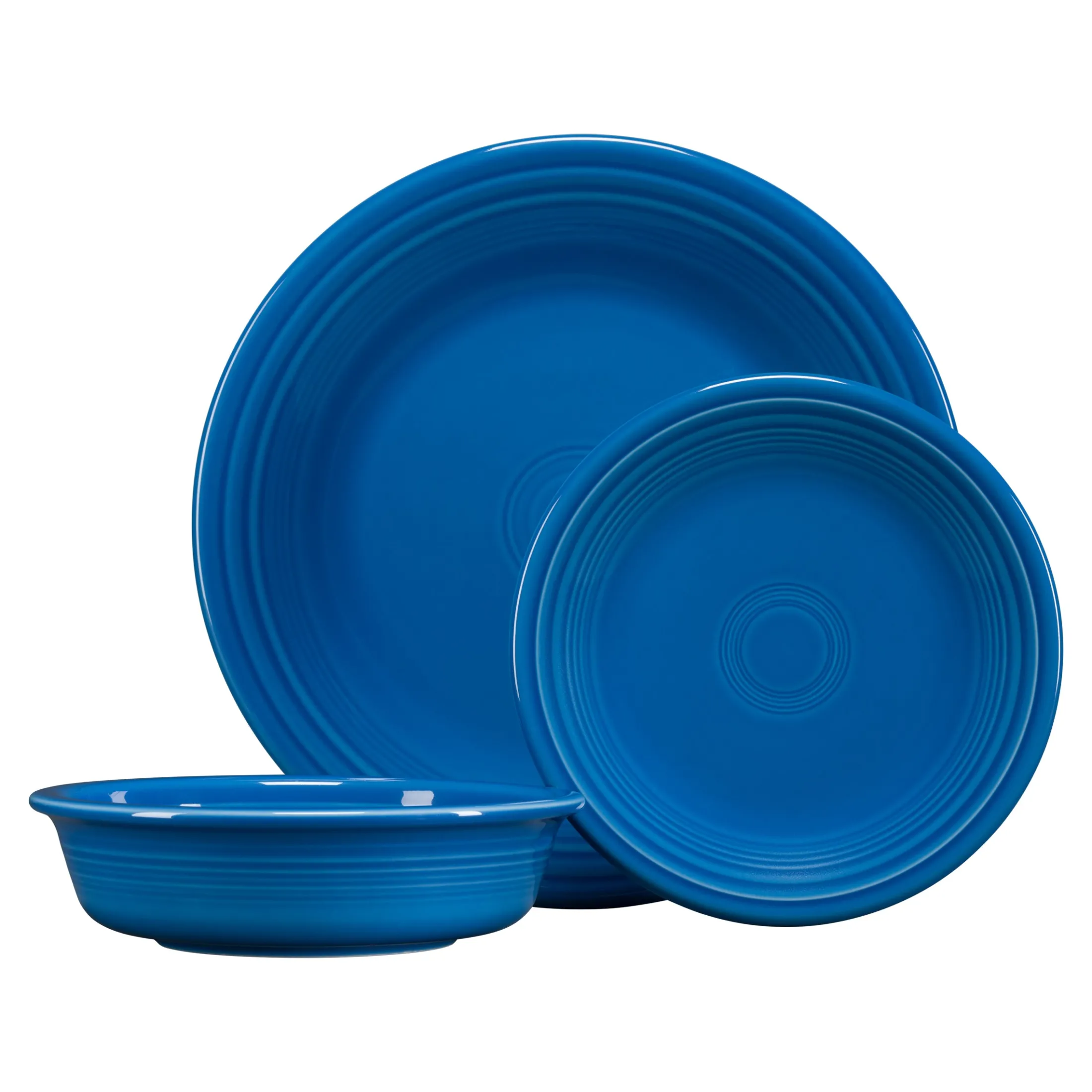 Classic Rim 3-Piece Place Setting, Service for 1