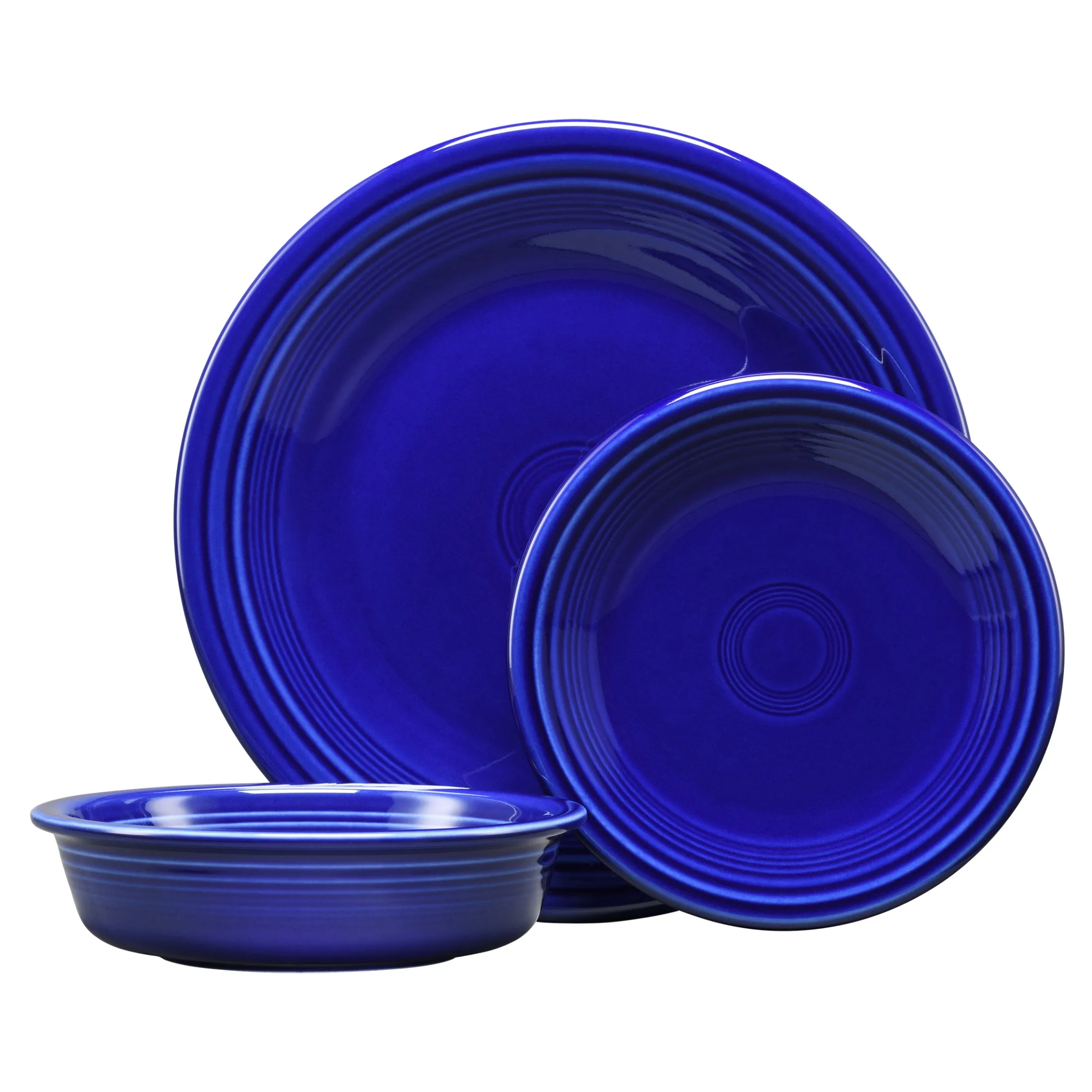 Classic Rim 3-Piece Place Setting, Service for 1