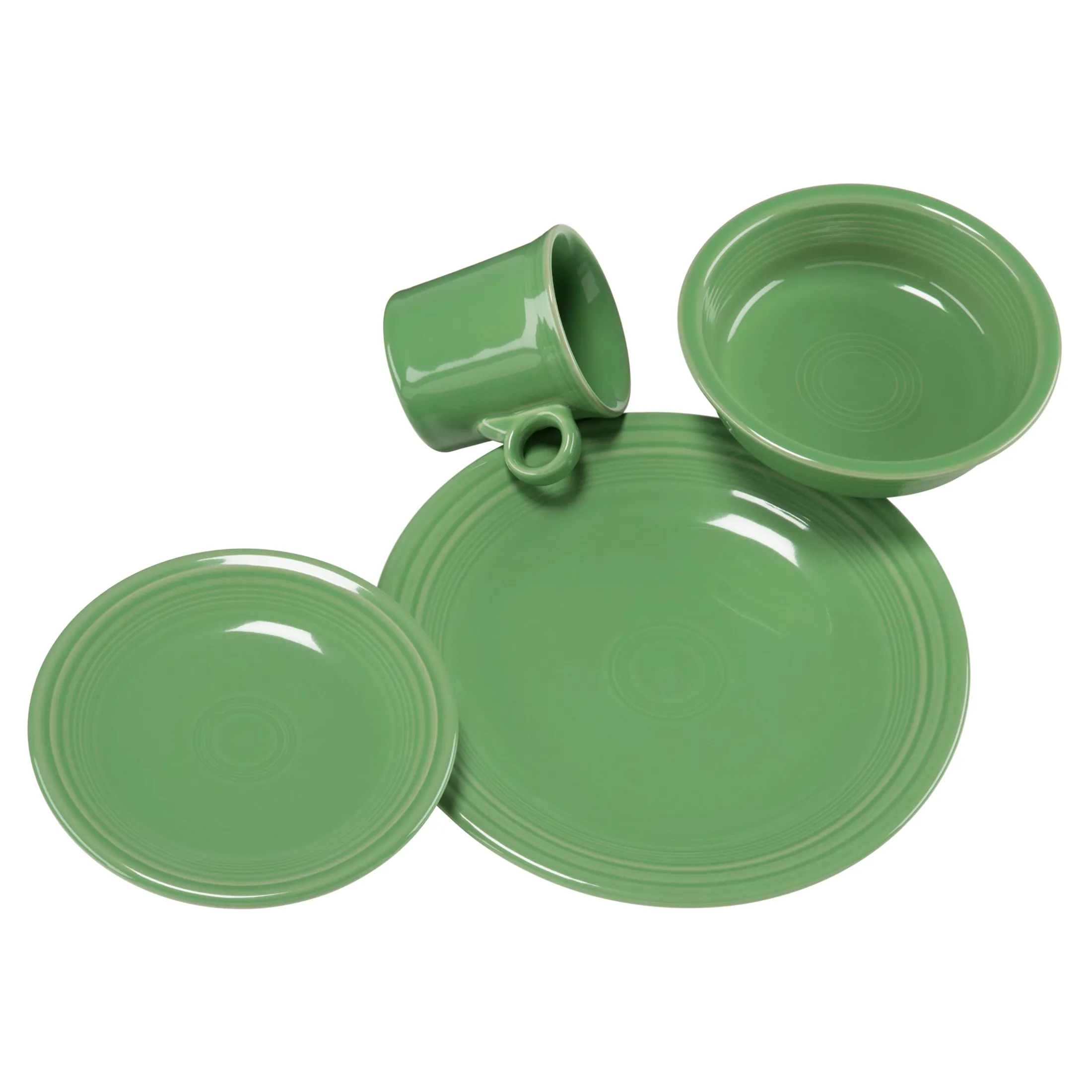 Classic Rim 4-Piece Place Setting, Service for 1