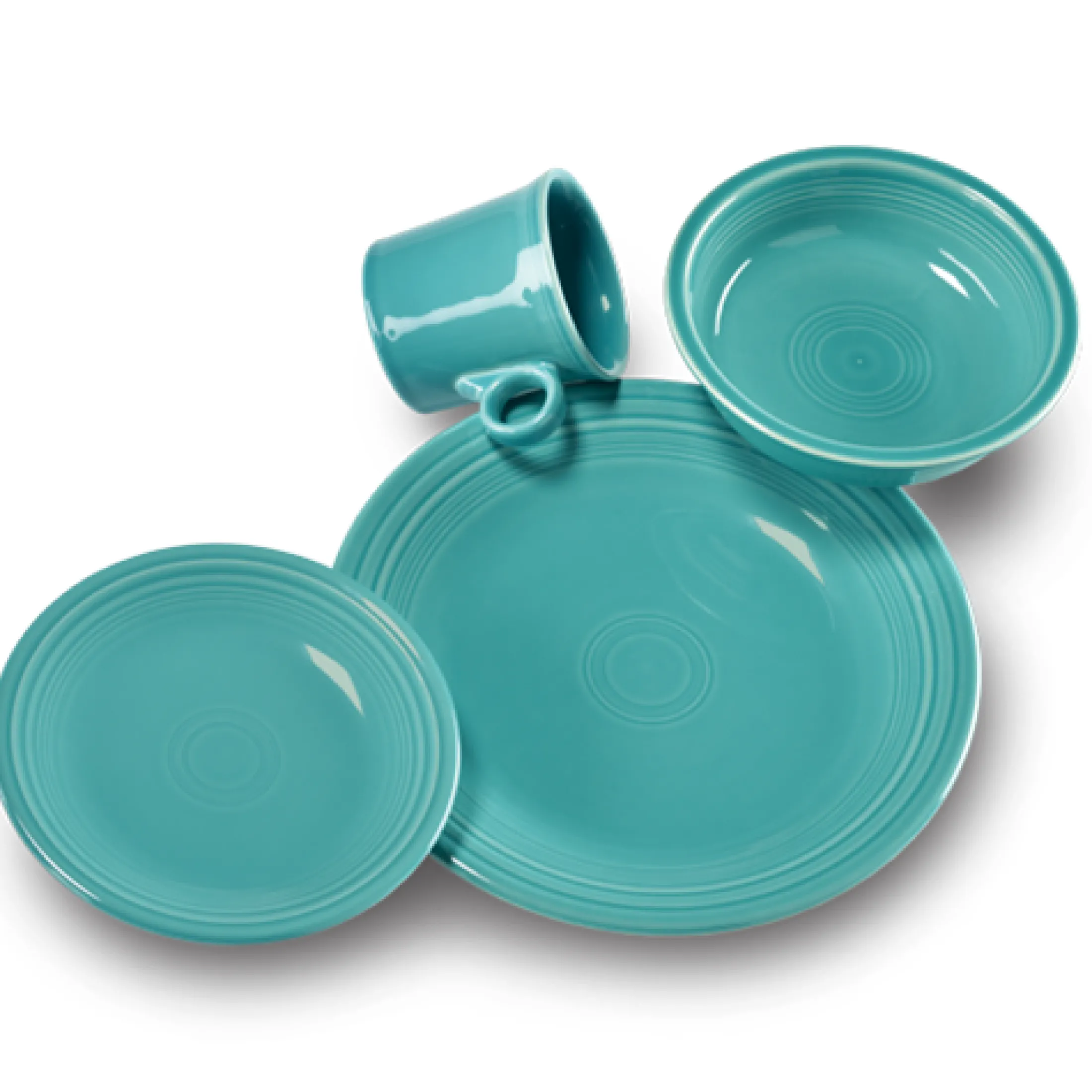 Classic Rim 4-Piece Place Setting, Service for 1