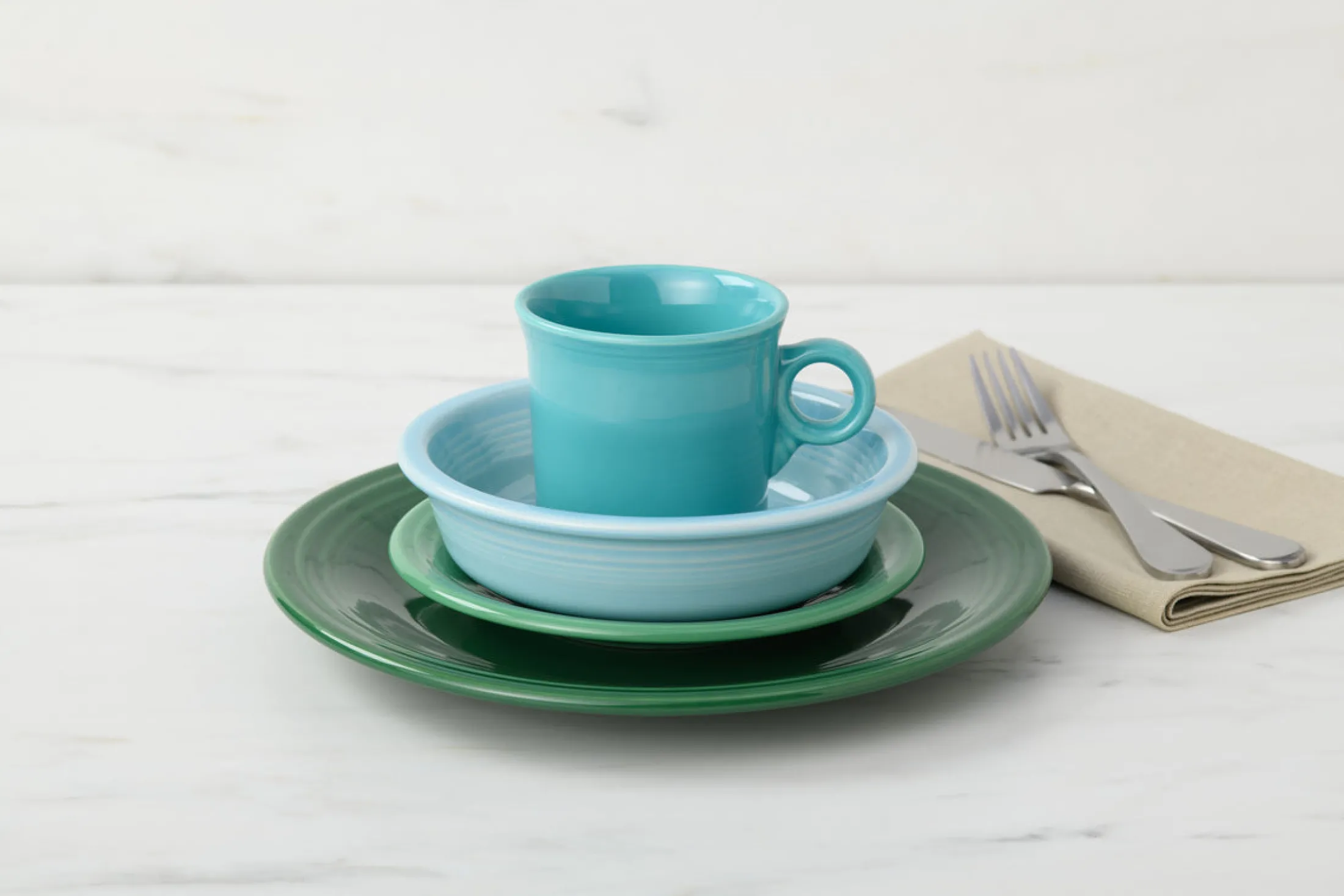 Classic Rim 4-Piece Place Setting, Service for 1