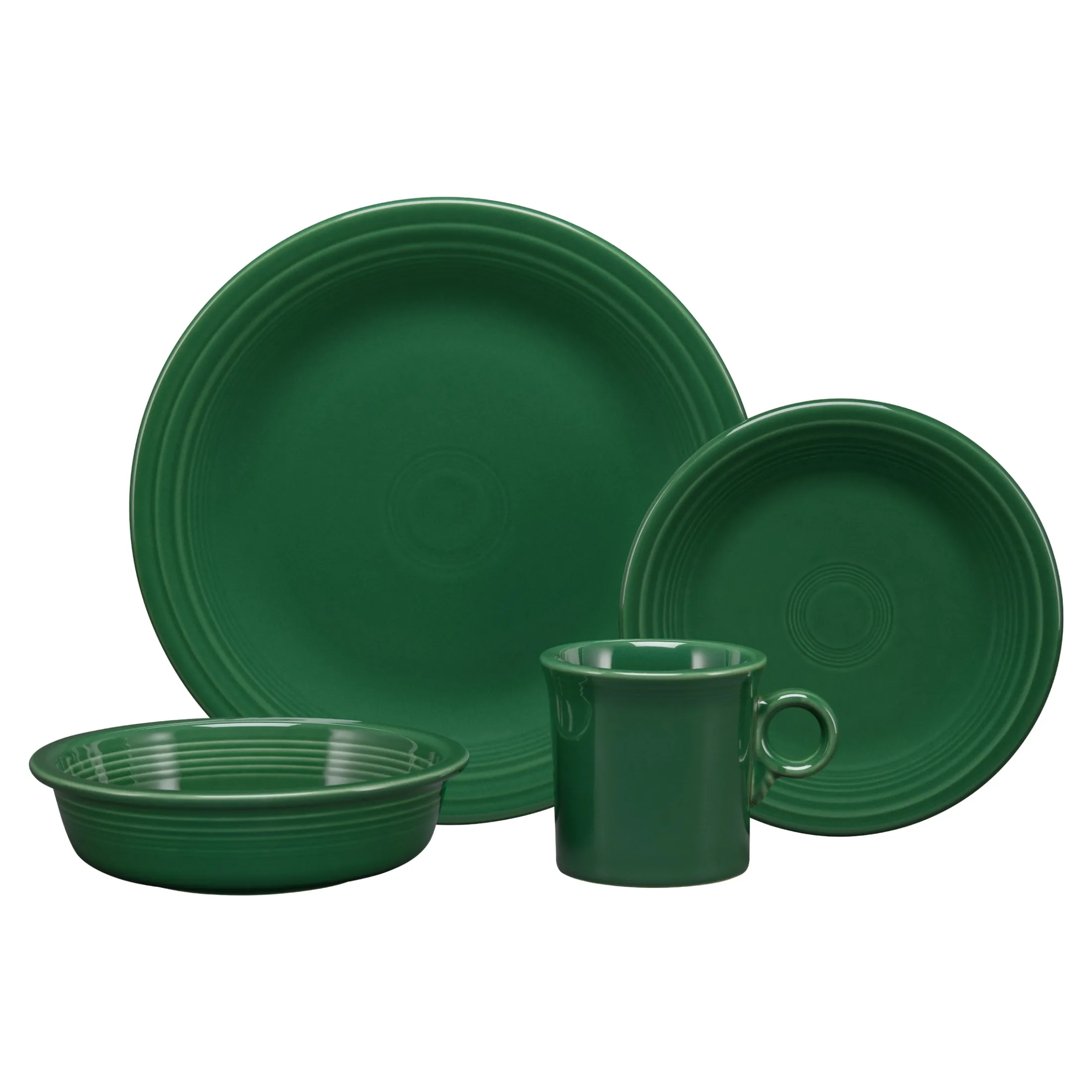 Classic Rim 4-Piece Place Setting, Service for 1