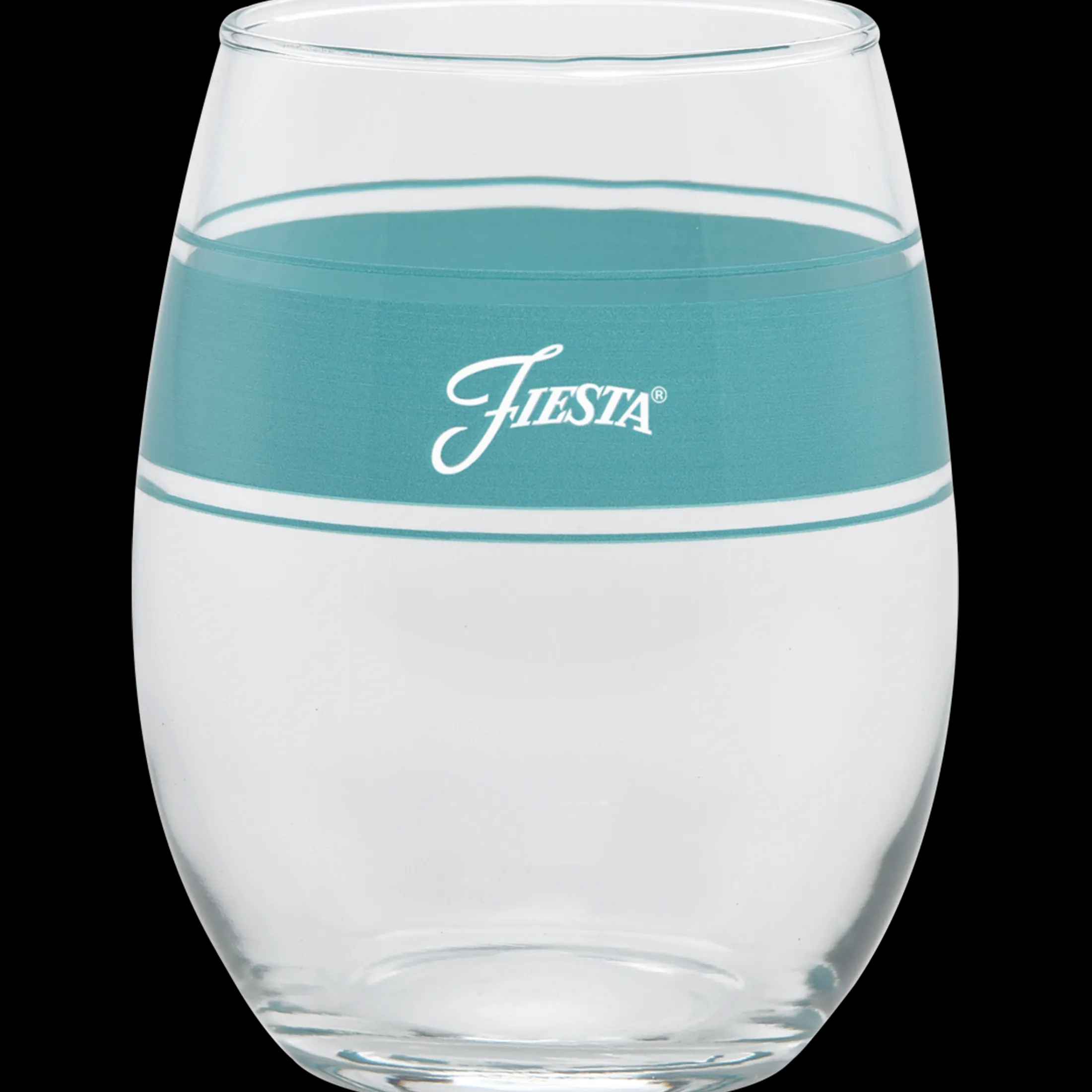 Coastal Blues 15 oz. Frame Stemless Wine Mixed Color – Set of 4