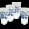 Coastal Shores 16 oz. Cooler Glass - Set of 4