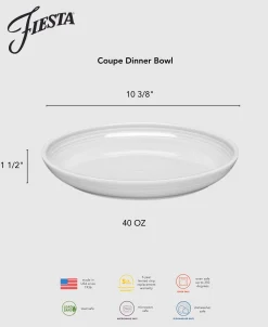 Coupe 10 3/8 Inch Dinner Bowl 40 OZ