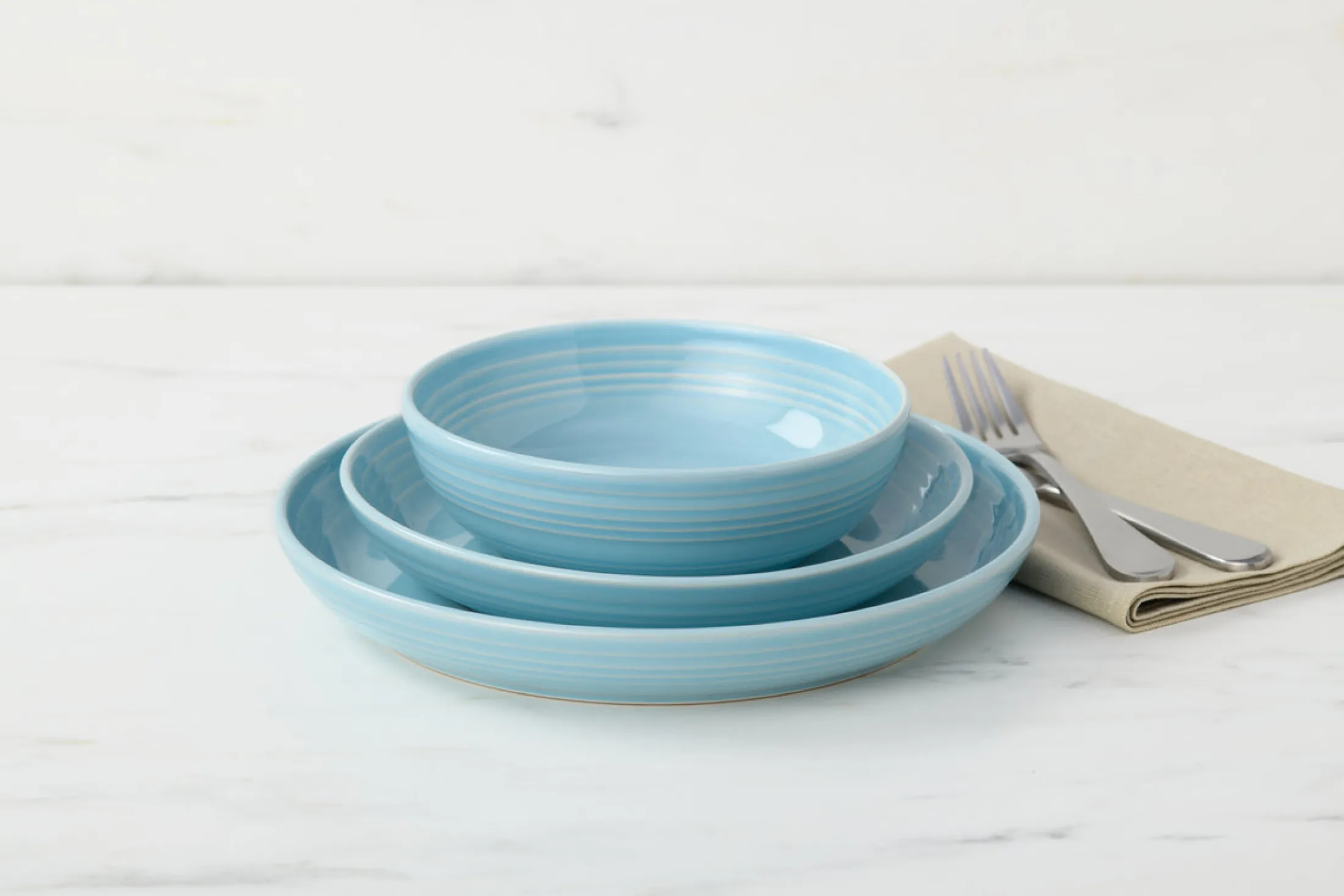 Coupe Bowl 3-Piece Place Setting