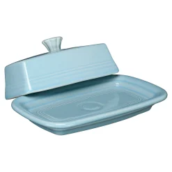 Extra Large Covered Butter Dish 8 1/8 Inch x 5 1/8 Inch