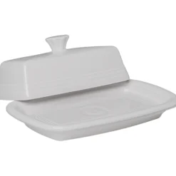 Extra Large Covered Butter Dish 8 1/8 Inch x 5 1/8 Inch