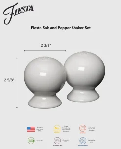 Fiesta 2 5/8 Inch Salt and Pepper Shaker Set