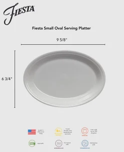 Fiesta 9 5/8 Inch Small Oval Serving Platter