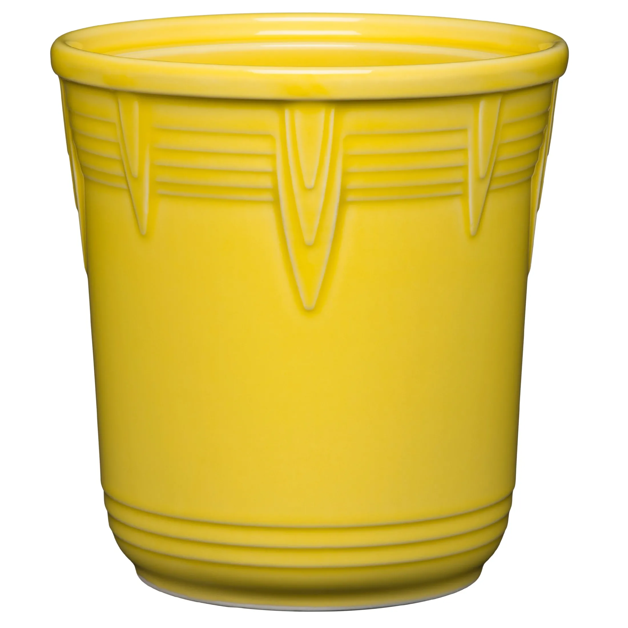 Fiesta 7 Inch Chevron Utensil Crock