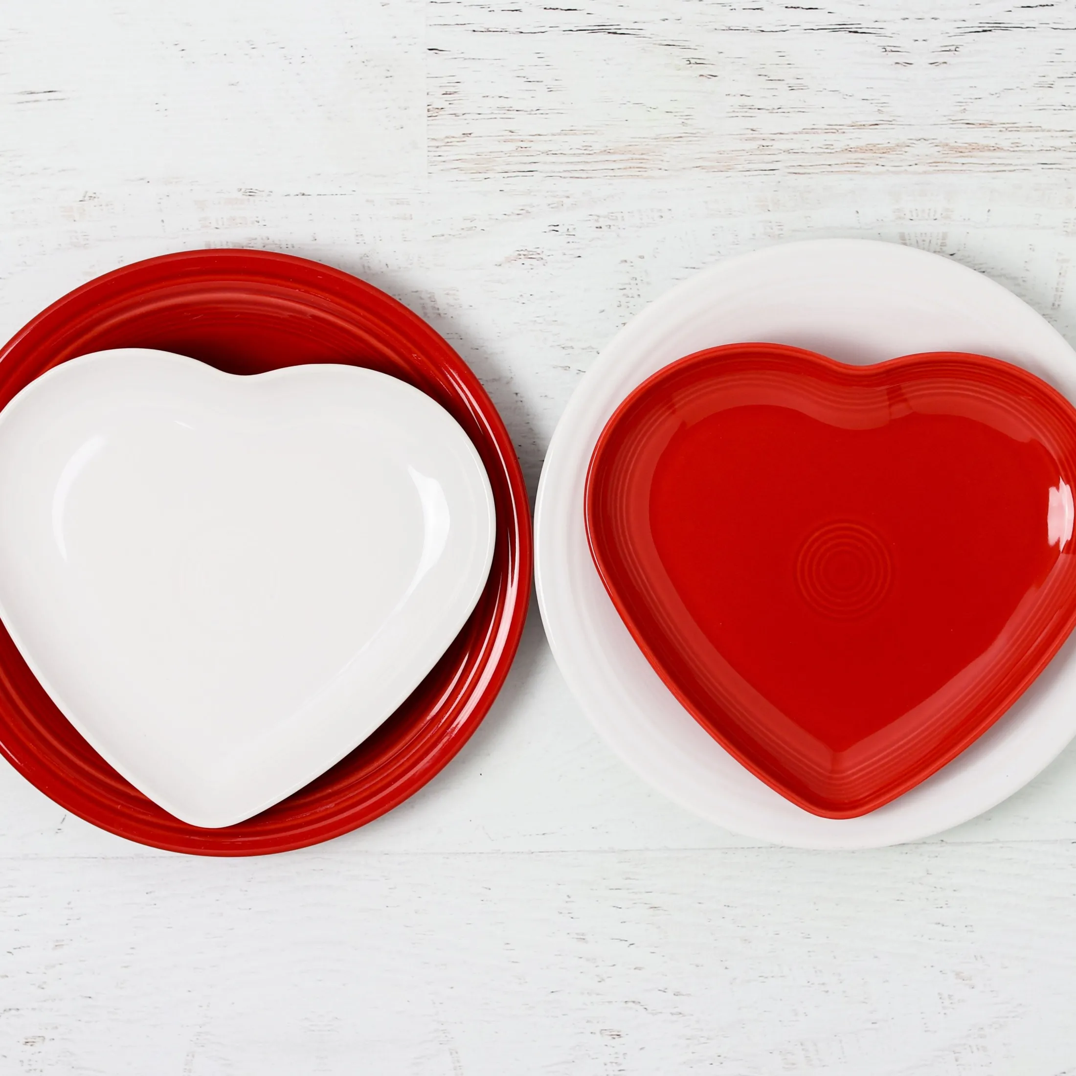 Fiesta 9 Inch Heart Shaped Plate
