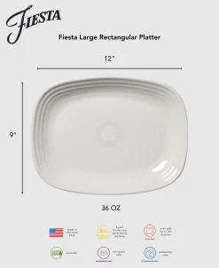 Fiesta 12 Inch Large Rectangular Platter