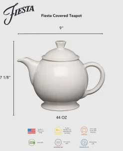 Fiesta 44 OZ Covered Teapot