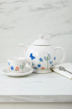 Fiesta Breezy Floral Classic 7 3/4 OZ Tea Cup
