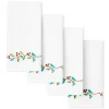 Holly Berry Christmas Border Napkin Set of 4