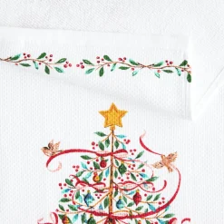 Holly Berry Christmas Tree Kitchen Towel Set