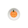 Jack-o-Lantern Pumpkin Classic Rim 6 1/8 Inch Appetizer Plate