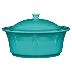 Large 10 Inch Round Covered Casserole 2.8 Quart