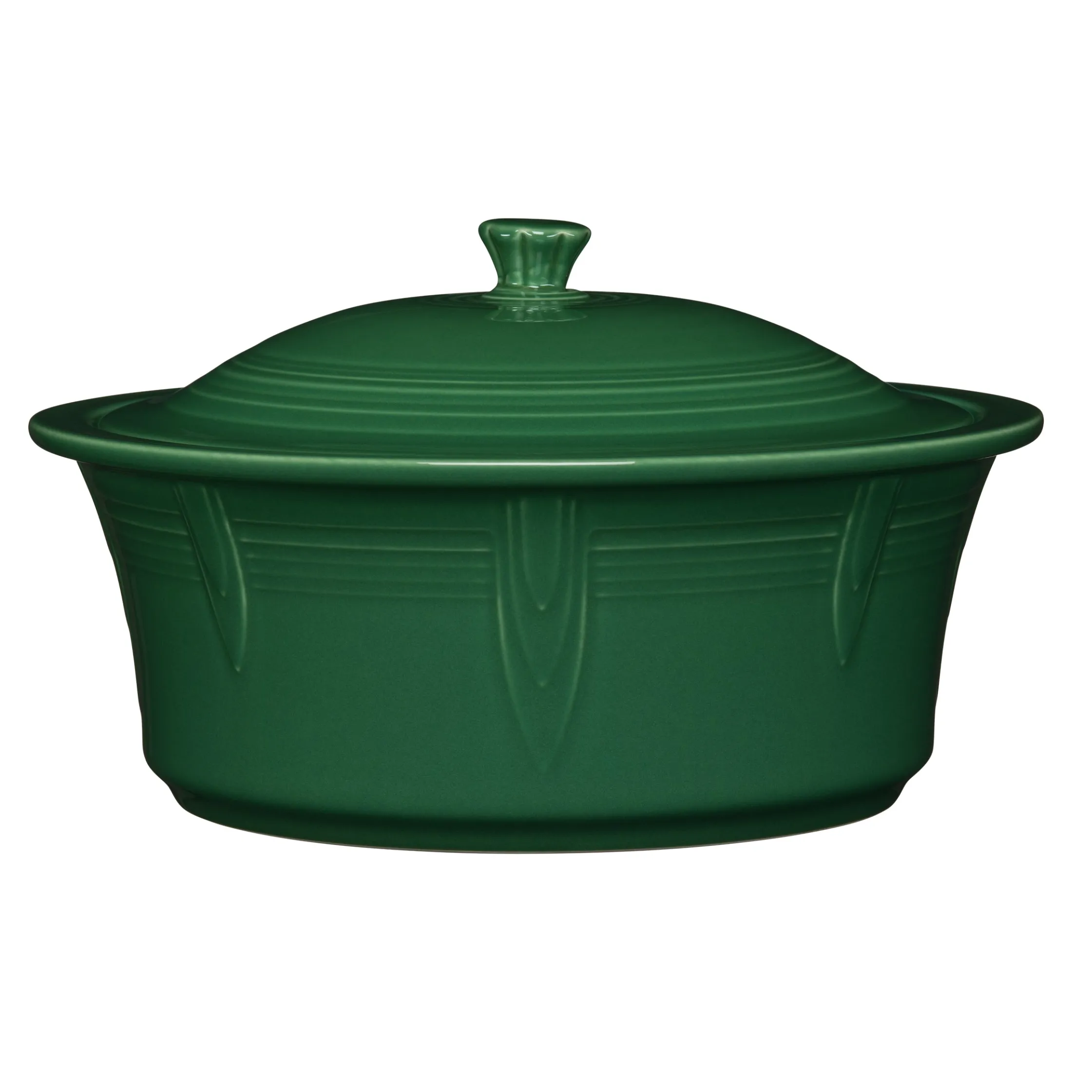 Large 10 Inch Round Covered Casserole 2.8 Quart