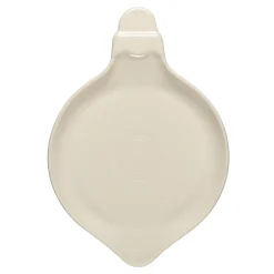 Linen 8 3/4 Inch Ornament Shaped Plate