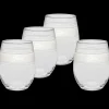 Linen 15 oz. Frame Stemless Glass – Set of 4