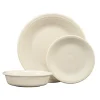 Linen Classic Rim 3-Piece Place Setting, Service for 1