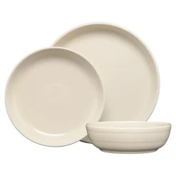 Linen Coupe Bowl 3-Piece Place Setting