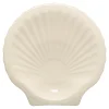 Linen Shell Shaped Plate 8 1/4 Inch