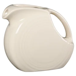 Linen Small Disk Pitcher