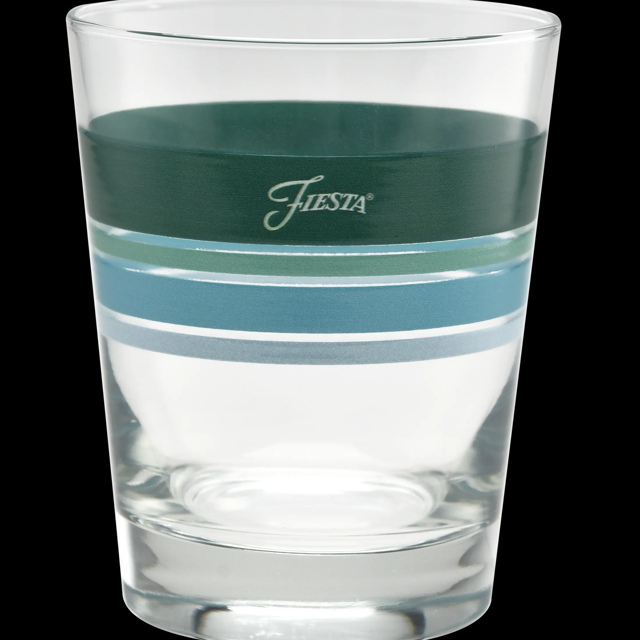 Mixed Aegean 15 oz. Edgeline Tapered Double Old Fashion - Set of 4