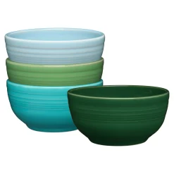 Mixed Aegean Bistro Coupe 5 1/2 Inch Cereal Bowl 22 oz, Set of 4